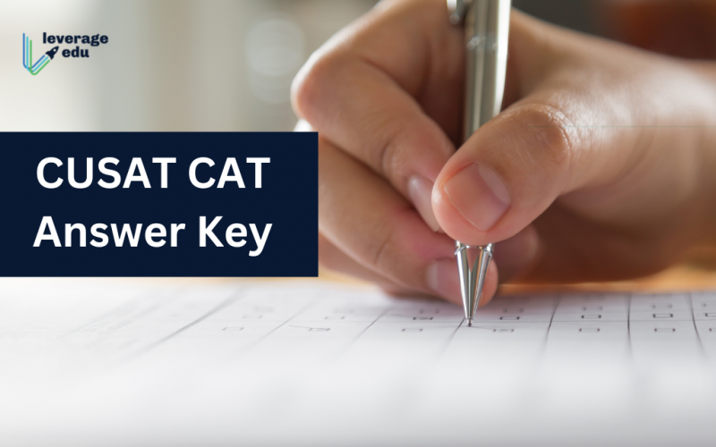 CUSAT CAT Answer Key