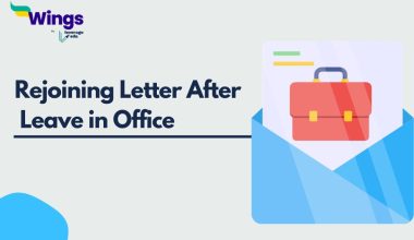 Rejoining Letter After Leave in Office