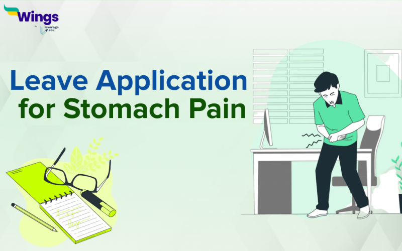 Leave Application for Stomach Pain