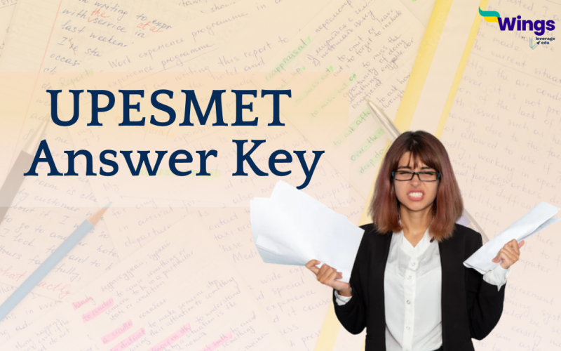 UPESMET Answer Key