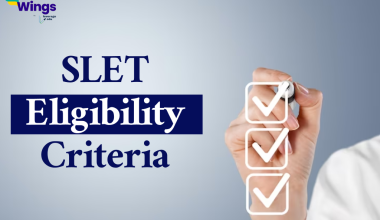 SLET Eligibility Criteria