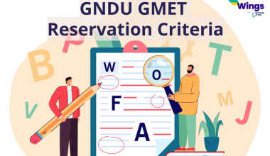 GNDU GMET Reservation Criteria