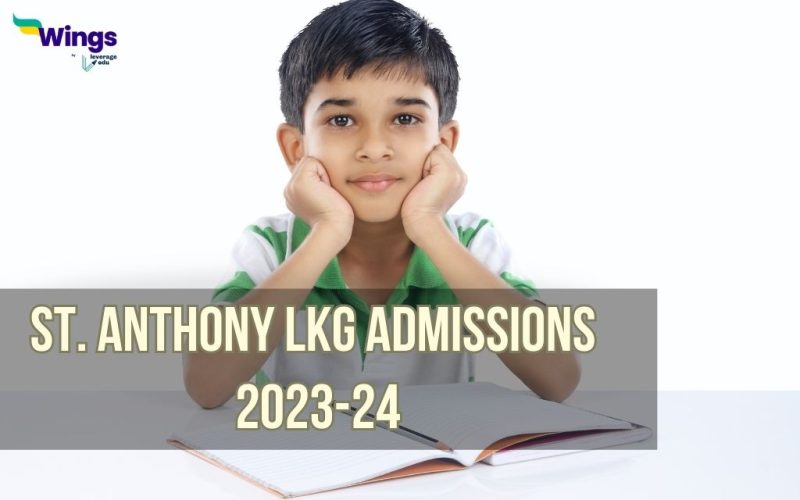 St. Anthony LKG Admissions 2023-24