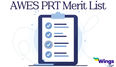 AWES PRT Merit List