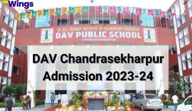 DAV Chandrasekharpur admission 2023