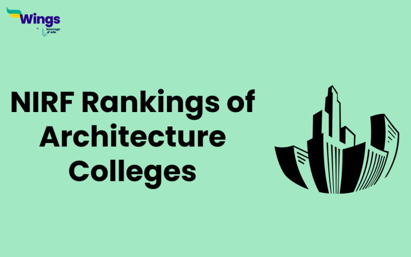 nirf ranking for architecture