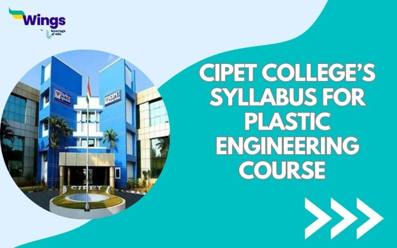 CIPET College's Syllabus for Plastic Engineering