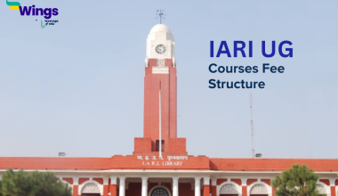 IARI UG Courses Fee Structure