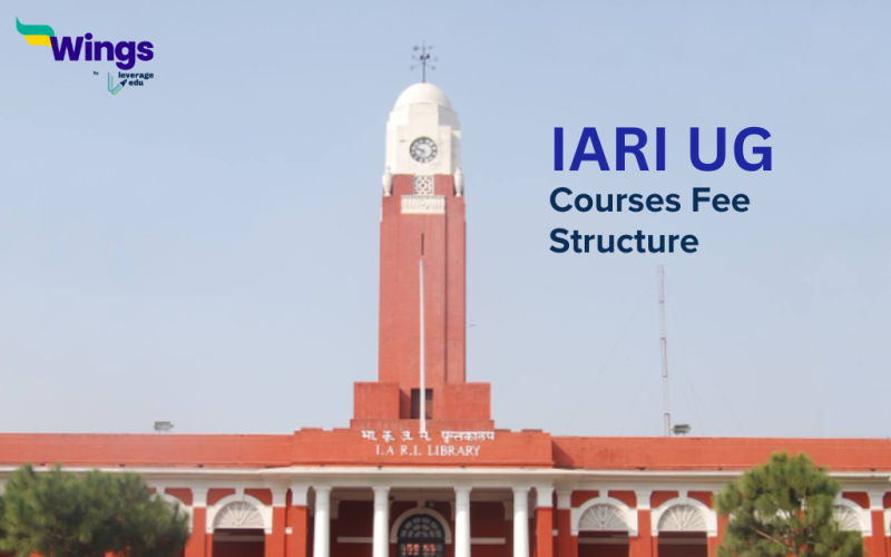 IARI UG Courses Fee Structure