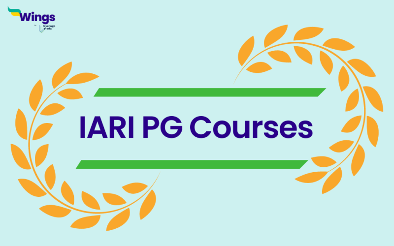 IARI PG Courses