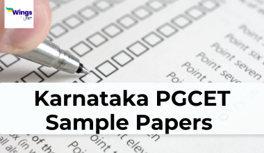 Karnataka PGCET Sample Papers