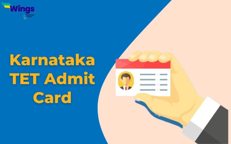 Karnataka TET Admit Card