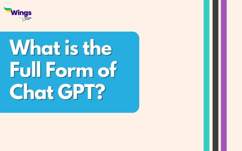 Chat GPT full form
