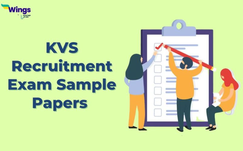 KVS recruitment exam sample papers
