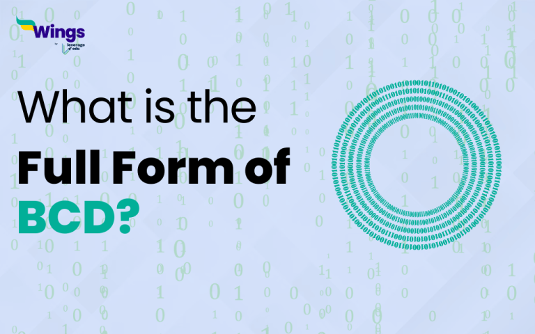 What is the full form of BCD? | Leverage Edu