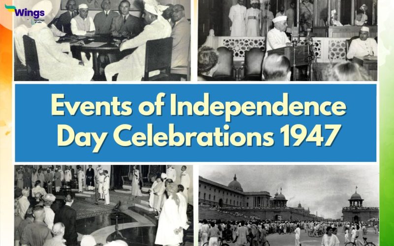 Independence day celebrations 1947