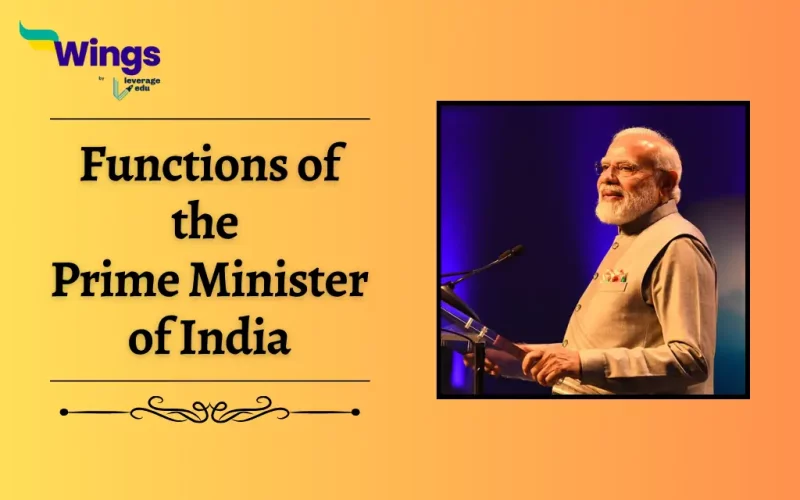 Functions of the Prime Minister of India