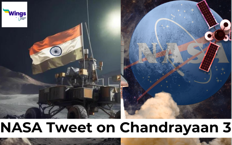 NASA Tweet on Chandrayaan 3