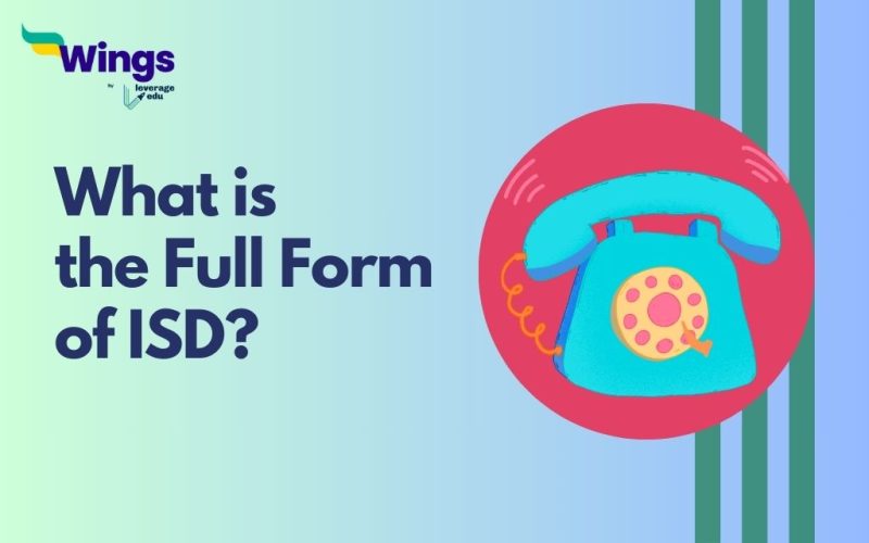 What is the Full Form of ISD