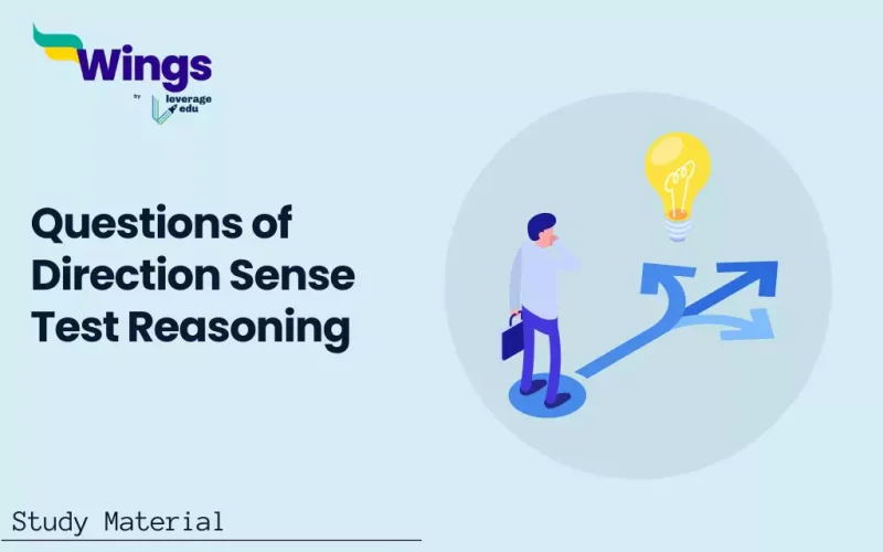 Questions of Direction Sense Test Reasoning