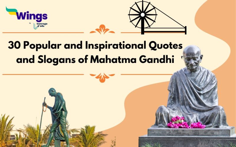 Popular and Inspirational Quotes and Slogans of Mahatma Gandhi (Mahatma Gandhi Quotes)