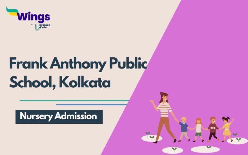 Frank Anthony Public School Kolkata Nursery Admission