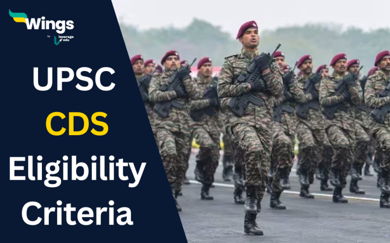 UPSC CDS Eligibility Criteria