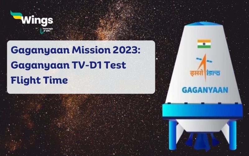 gaganyaan test flight time