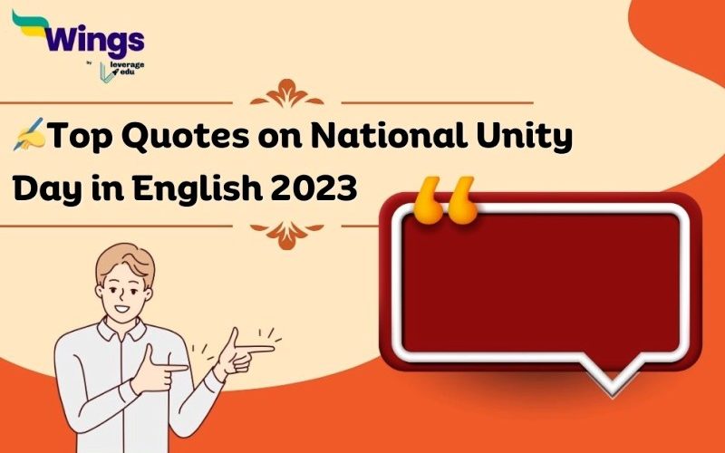 Quotes on National Unity Day