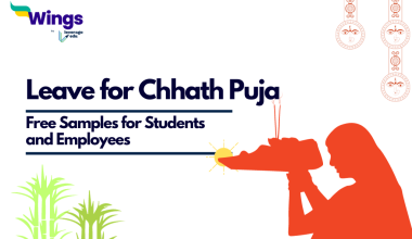 Leave for chhath puja