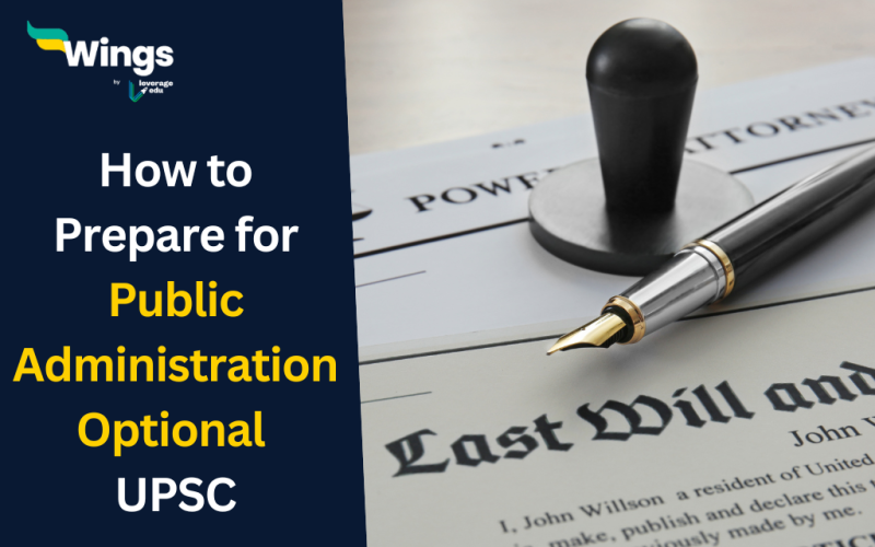 How to Prepare for Public Administration Optional UPSC