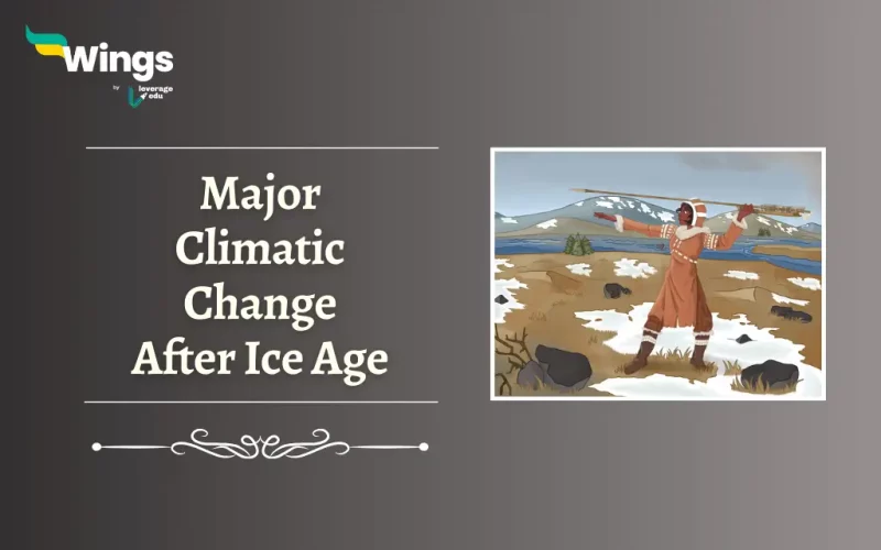 Major Climatic Change After Ice Age