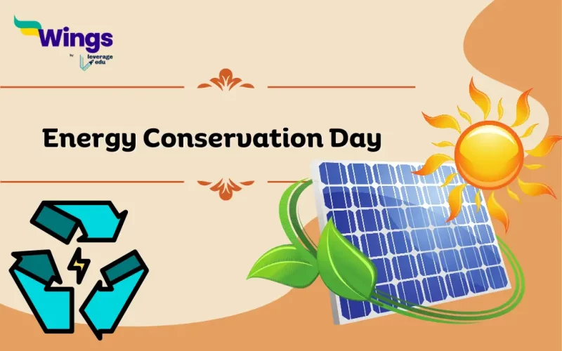 Energy Conservation Day; solar panels, recycling
