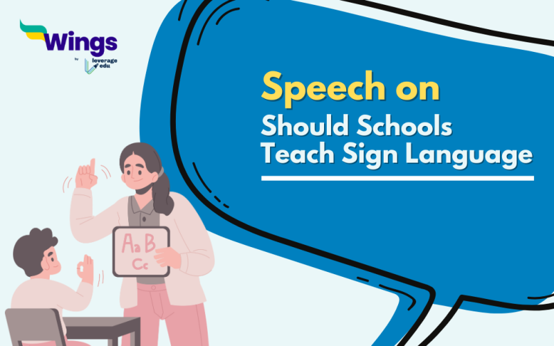 Should Schools Teach Sign Language