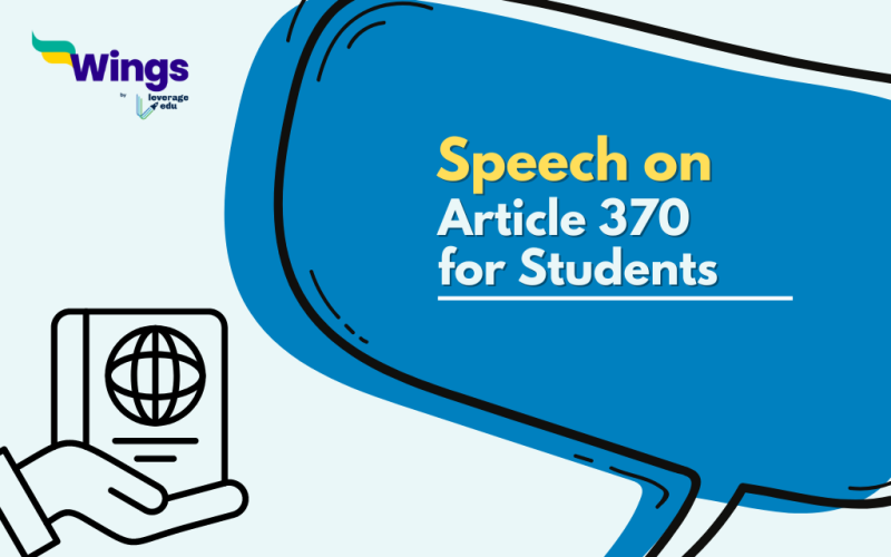 Speech on Article 370