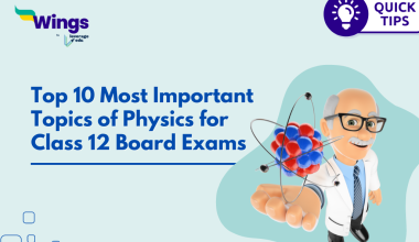 Top 10 Most Important Topics of Physics for Class 12 Board Exams 2024