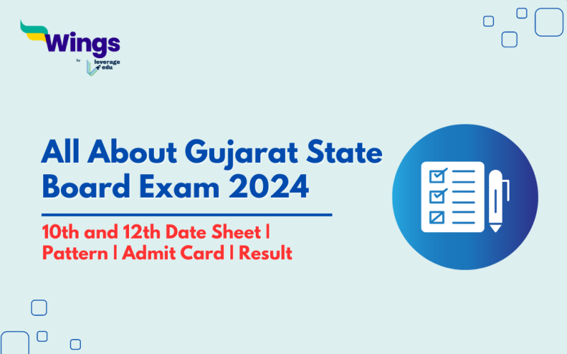 Gujarat State Board Exam 2024