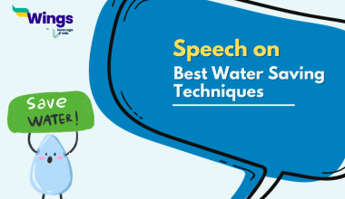 Speech on Best Water Saving Techniques