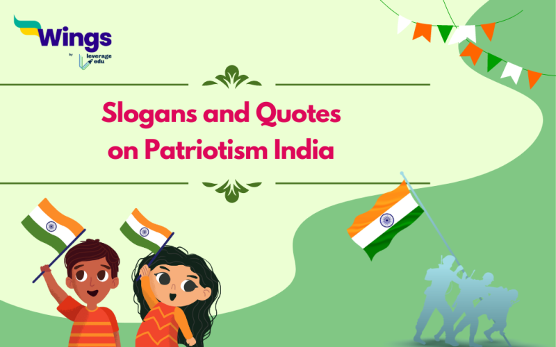 Slogans and Quotes on Patriotism India