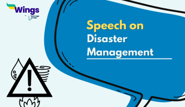 Speech on Disaster Management
