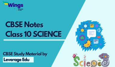 CBSE Notes Class 10 Science