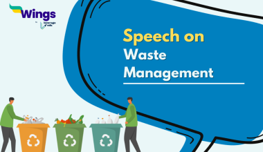 Speech on Waste Management