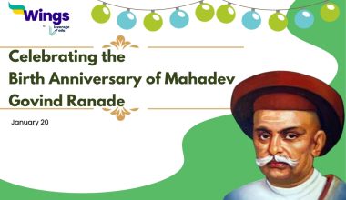 Celebrating the Birth Anniversary of Mahadev Govind Ranade