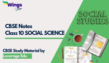 CBSE Notes Class 10 Social Science