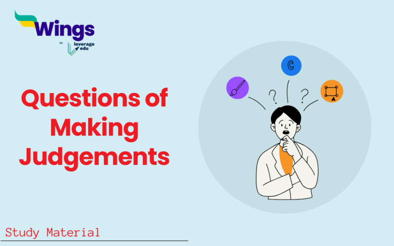 Questions of Making Judgements