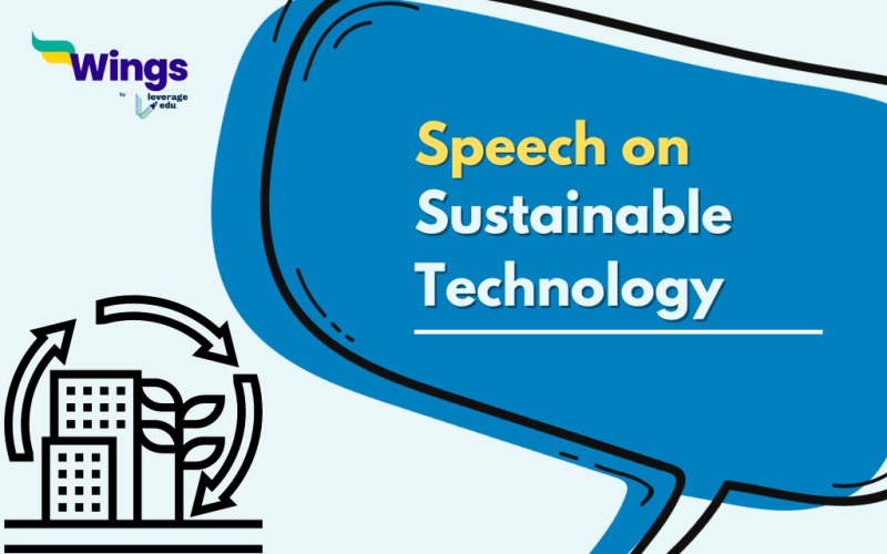 Speech on Sustainable Technology