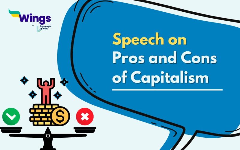 Speech on pros and cons of capitalism