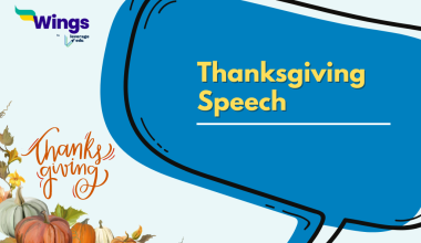Thanksgiving Speech