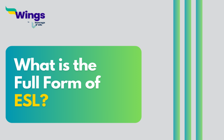 What Is The Full Form Of ESL what-is-the-full-form-of-esl