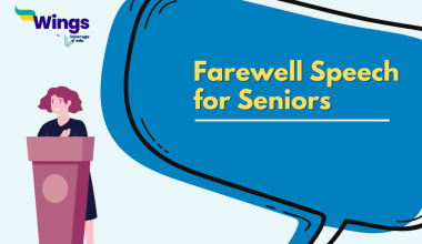 Farewell Speech for Seniors